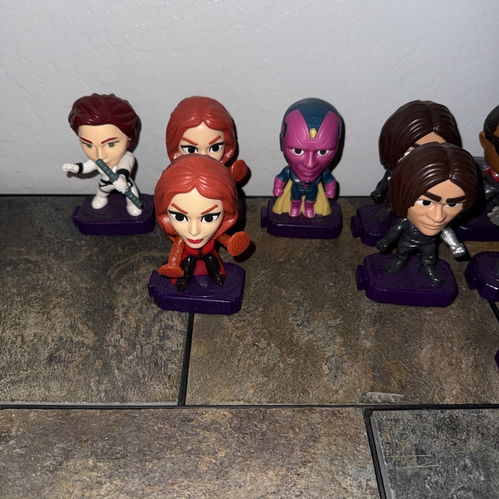 2020 McDonalds Happy Meal Marvel Avengers End Game Movie Toys Lot Set Of 12